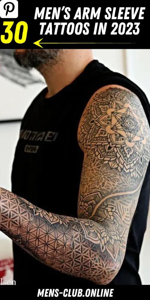 Unveiling the Hottest Trends: Men's Arm Sleeve Tattoos in 2023