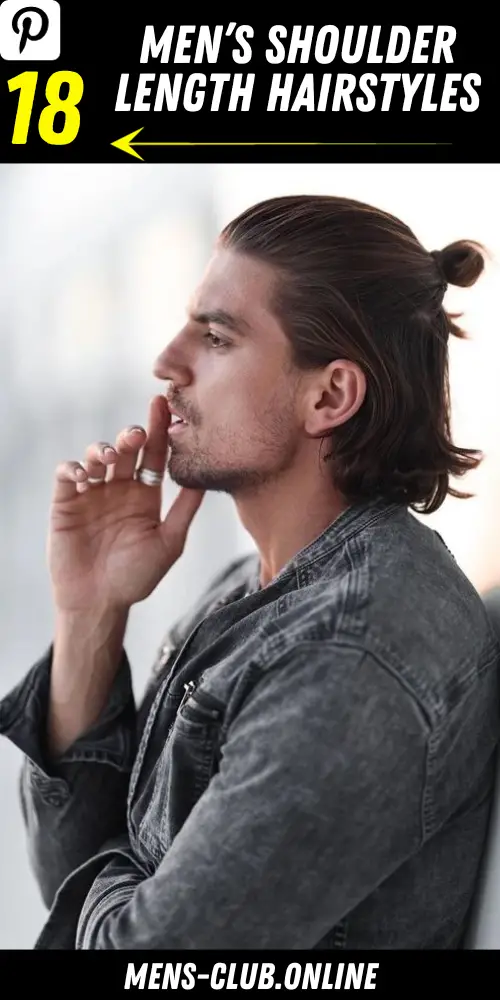 Men's Shoulder Length Hairstyles 18 Ideas: Embracing Modern Style and Versatility