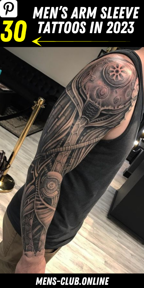 Unveiling the Hottest Trends: Men's Arm Sleeve Tattoos in 2023