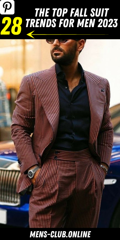 Dapper and Sophisticated: The Top Fall Suit Trends for Men 2023
