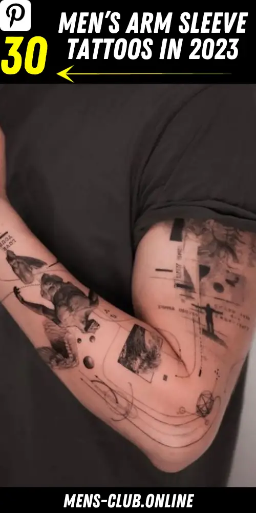 Unveiling the Hottest Trends: Men's Arm Sleeve Tattoos in 2023