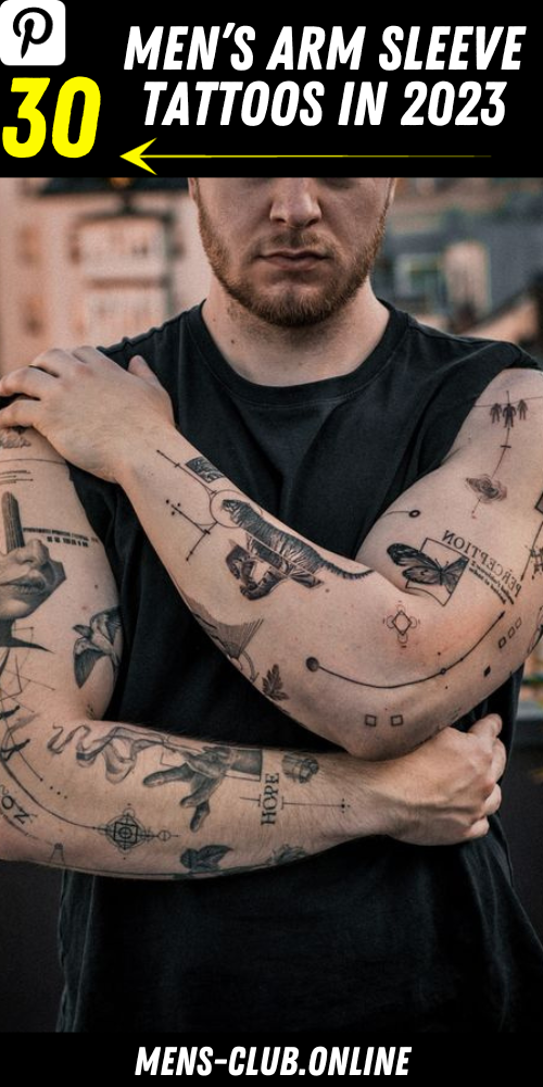 Unveiling the Hottest Trends: Men's Arm Sleeve Tattoos in 2023