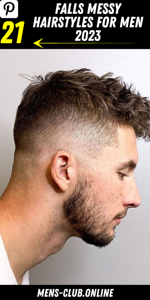 21 Trendy Falls Messy Hairstyles for Men 2023