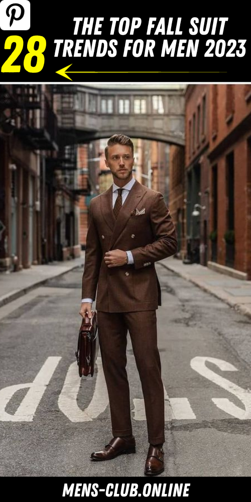Dapper and Sophisticated: The Top Fall Suit Trends for Men 2023
