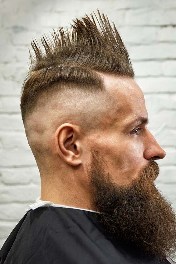 We reveal the style: Men's Mohawk hairstyles in 2024 15 ideas