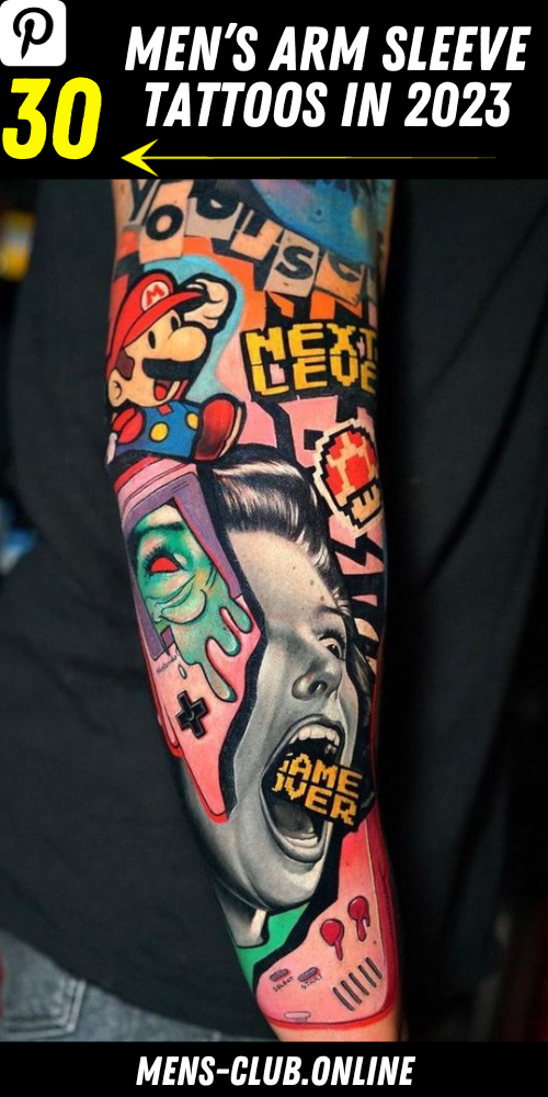 Unveiling the Hottest Trends: Men's Arm Sleeve Tattoos in 2023