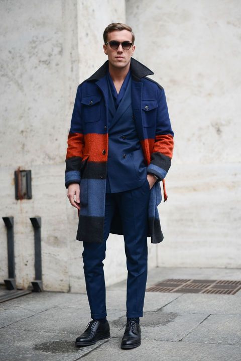Men's color outfit trends for winter 2023-2024: 18 ideas to boost your style