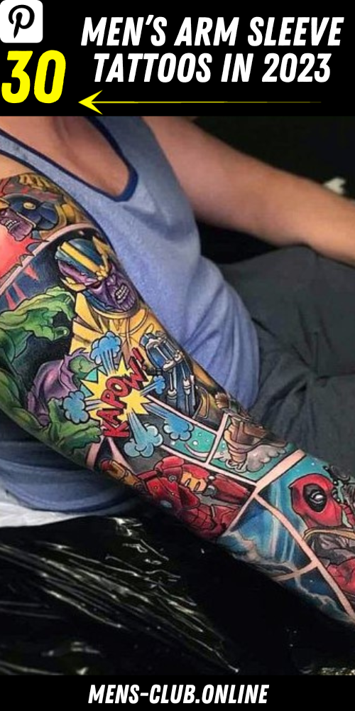 Unveiling the Hottest Trends: Men's Arm Sleeve Tattoos in 2023