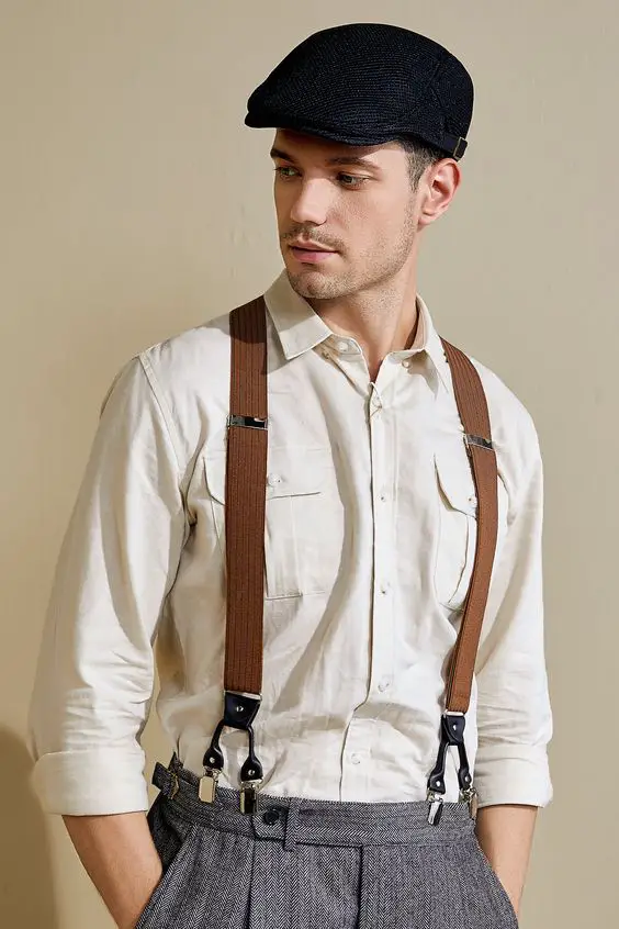 Men's suspenders 2024 15 ideas: Enhance your style