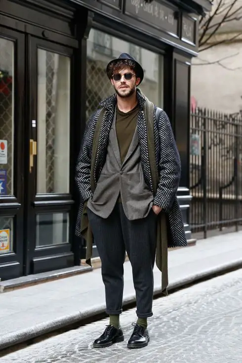 Men's winter street style 2023-2024 18 ideas: Unleash your fashion potential