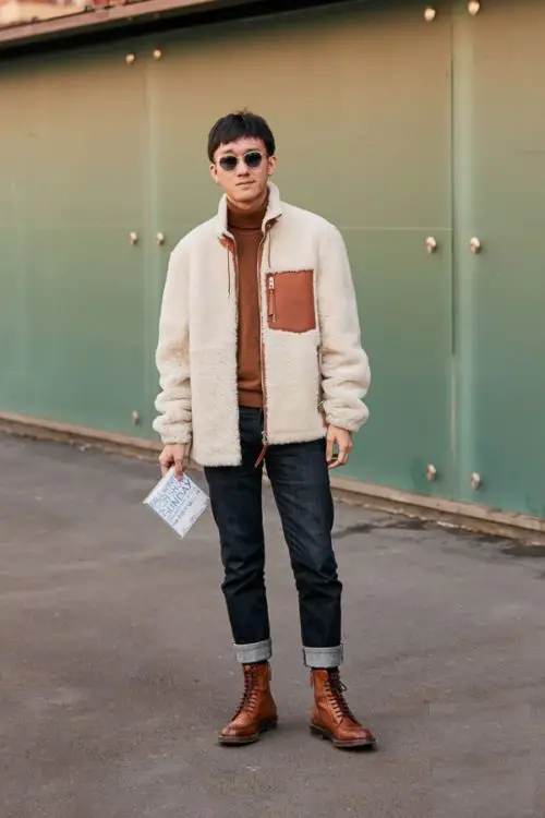 Men's winter street style 2023-2024 18 ideas: Unleash your fashion potential