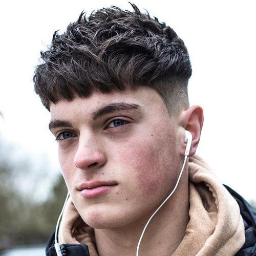 Short haircuts with bangs for men: 18 fashionable ideas in 2024