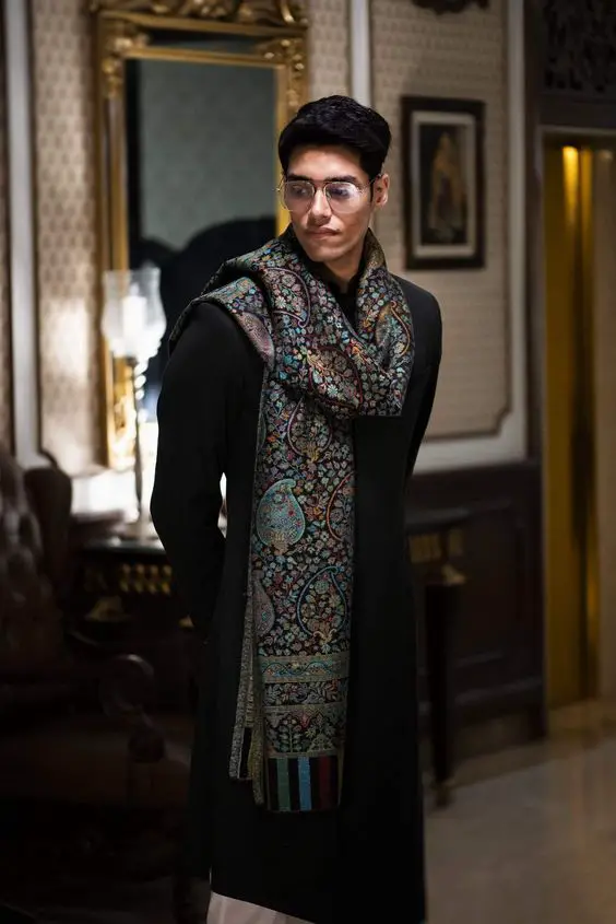 Shawl Outfit 15 Ideas for Men in 2024