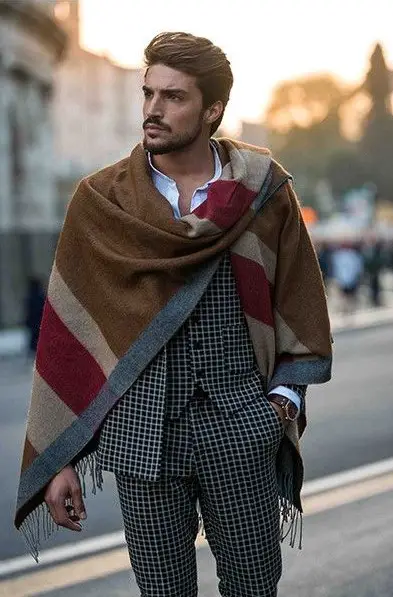 Shawl Outfit 15 Ideas for Men in 2024