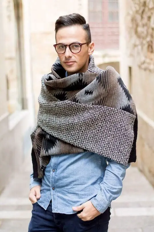 Shawl Outfit 15 Ideas for Men in 2024