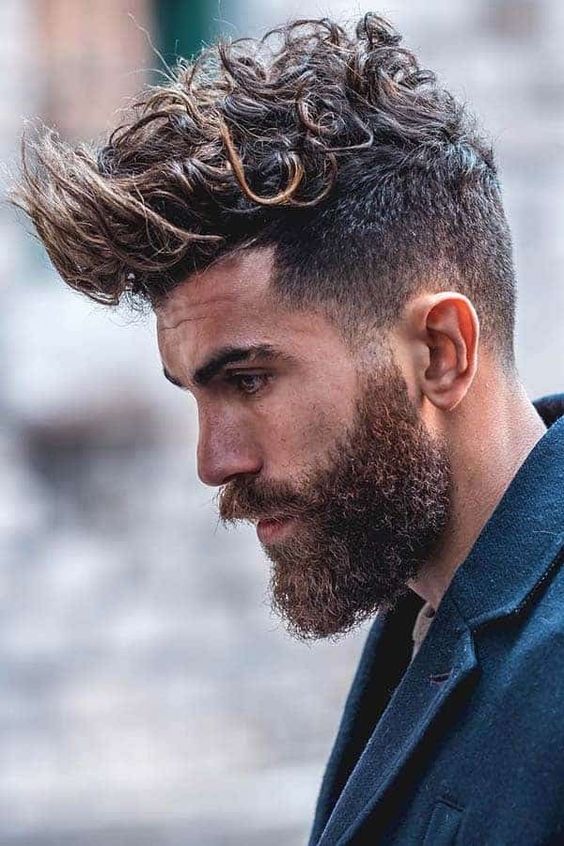 Curly men's hairstyles 2024 21 ideas: Keeping up with the trend