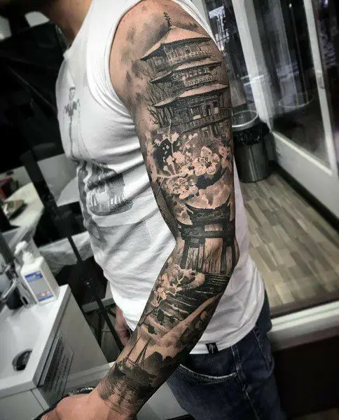 Men's full sleeve tattoos: best designs 2024 15 ideas