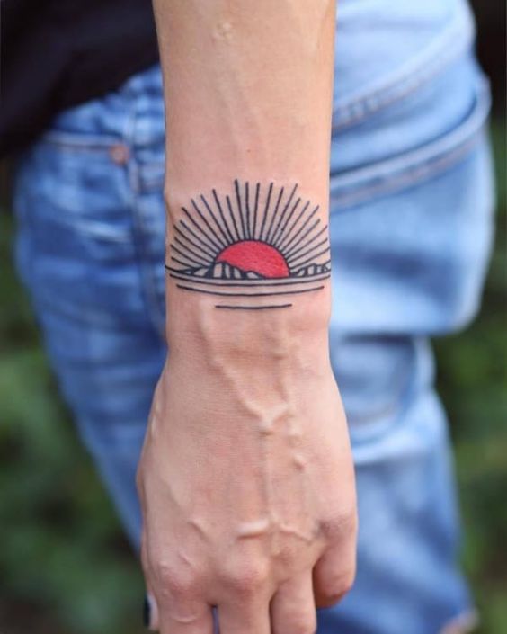 Minimalist tattoos 2024: Bold designs for men 15 ideas