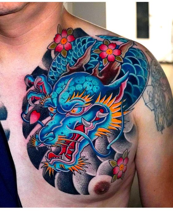 Best color men's tattoos designs and trends 2024 17 ideas