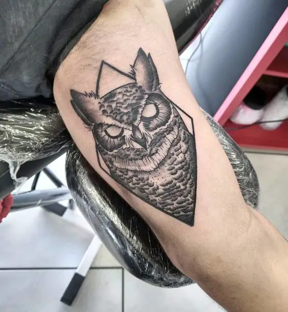 Best owl tattoo trends in 2024 for fashionable men 18 ideas