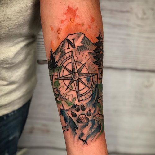 Forearm tattoo trends for men 15 ideas: symbolism and style for 2024