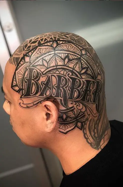Bold full head tattoos for men in 2024 15 ideas