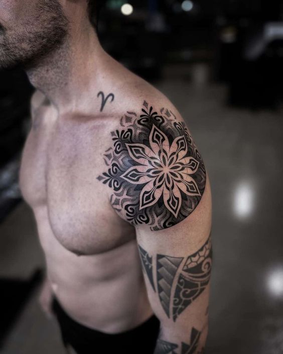 2024 Mandala Tattoos: Artistic Symmetry for Men 16 ideas