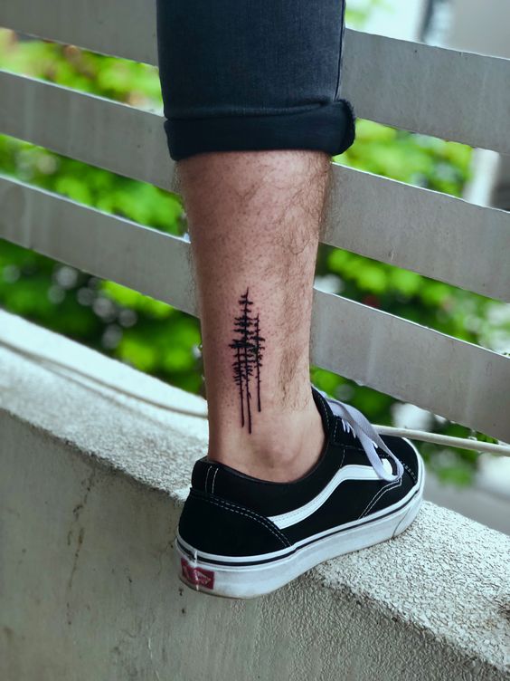 Minimalist tattoos 2024: Bold designs for men 15 ideas