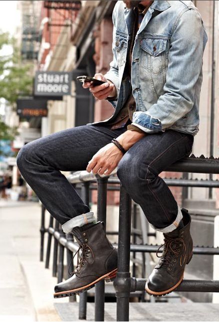 Boost Your Style: Men's Boots Outfit Ideas for 2024