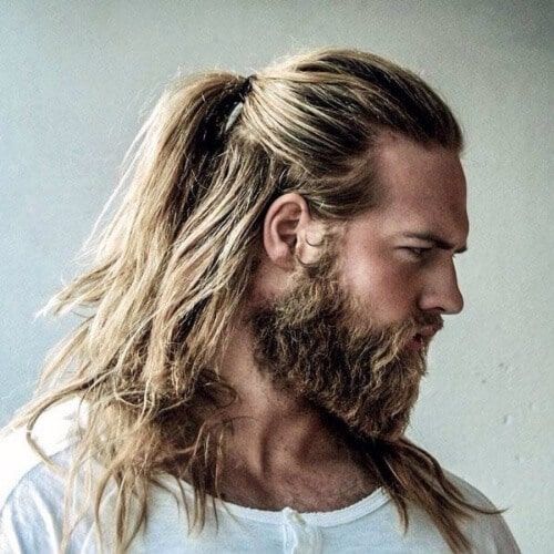 Beard and long hair: A guide to aesthetic men's fashion 16 ideas