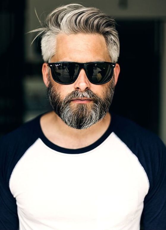 Beard and long hair: A guide to aesthetic men's fashion 16 ideas