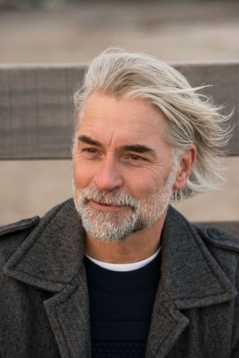 Embodying silver: hairstyles for stylish men over 50 15 ideas