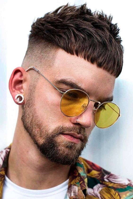Trendy haircuts and bangs for men 2024 15 ideas