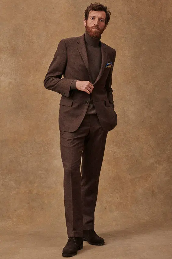 Elevate your winter style: Suits for the modern man 15 ideas
