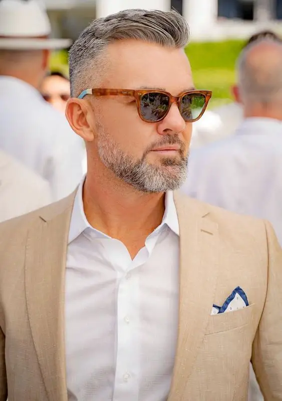 Embrace your gray: stylish hairstyles for silver foxes 15 ideas