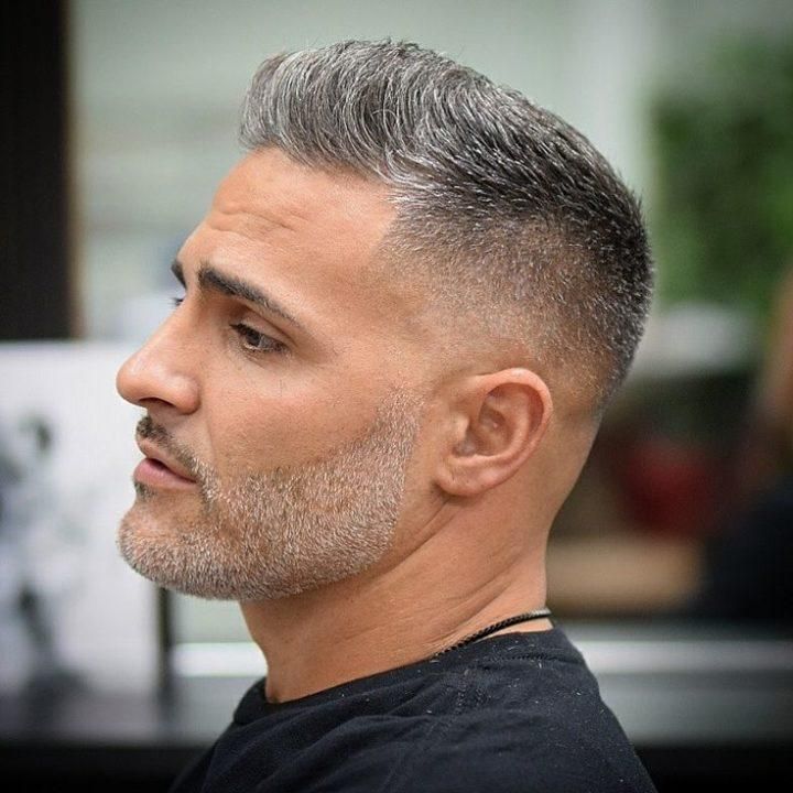 Mastering gray hair: Trendy hairstyles for men 16 ideas