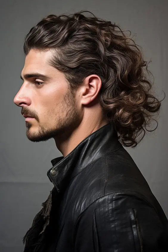 Embrace the bold wolf haircut: Styles for every man 15 ideas