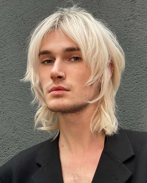 Blonde-Wolf Haircut Styles: Fashion Fusion 15 Ideas