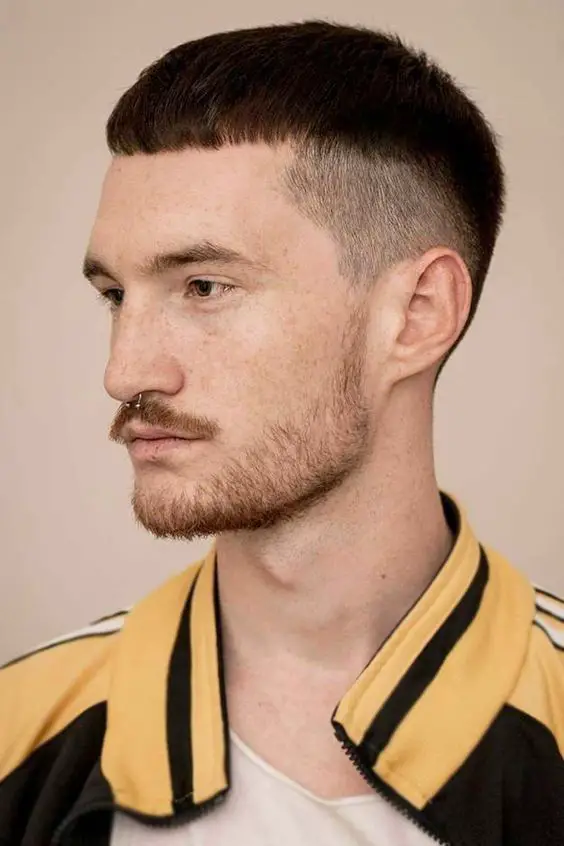 Men's short hair and beards: Trendy haircuts and grooming tips 15 ideas