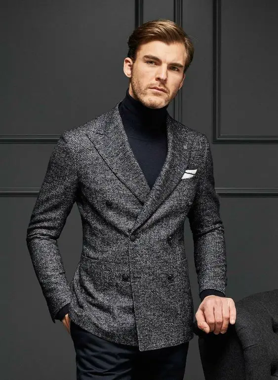 Elevate your winter style: Suits for the modern man 15 ideas