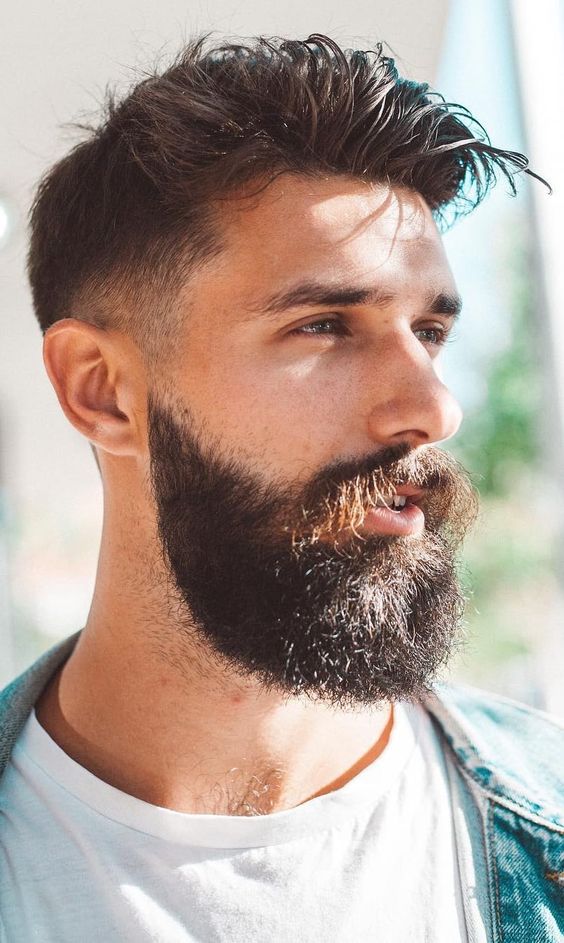 Trendy hairstyles and beards for men 15 ideas