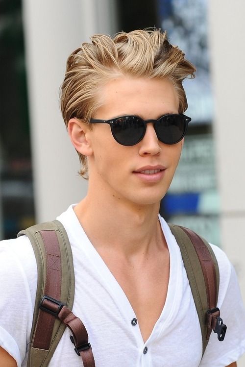 Men's wavy hairstyles for blondes: Trendy haircuts and styles 16 ideas