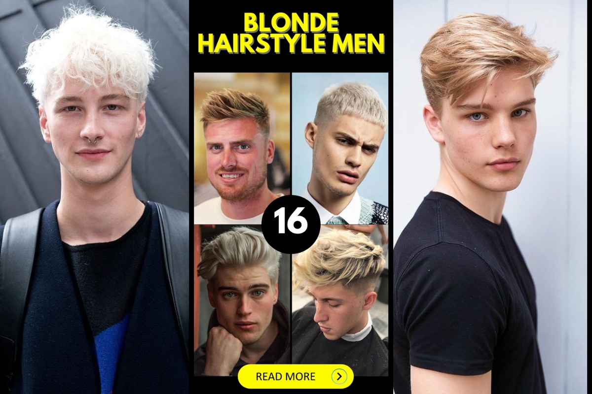 Men S Blonde Hairstyles Short Long Curly And Platinum Looks