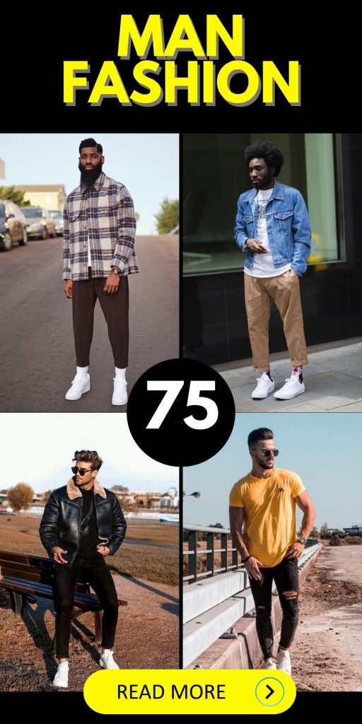 Men's fashion: Vintage vibes and modern streetwear 75 ideas