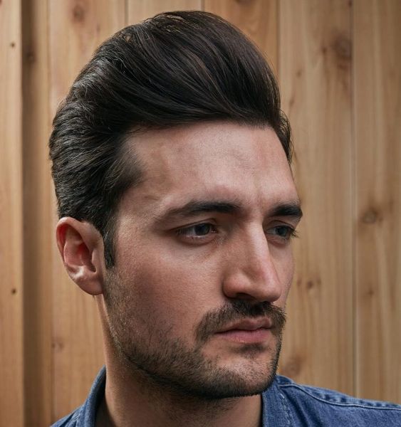 Men's long pompadours: Fashion and classic hairstyle trends 15 ideas