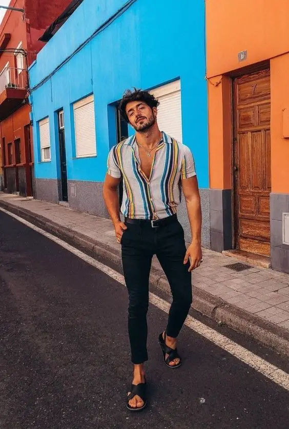 Top men's summer styles of 2024: Beach and street chic 74 ideas