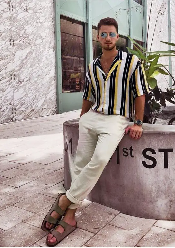 Top men's summer styles of 2024: Beach and street chic 74 ideas