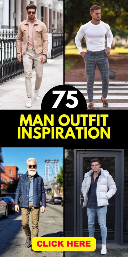 Men's Fashion 2024: From vintage to trendy styles 75 ideas