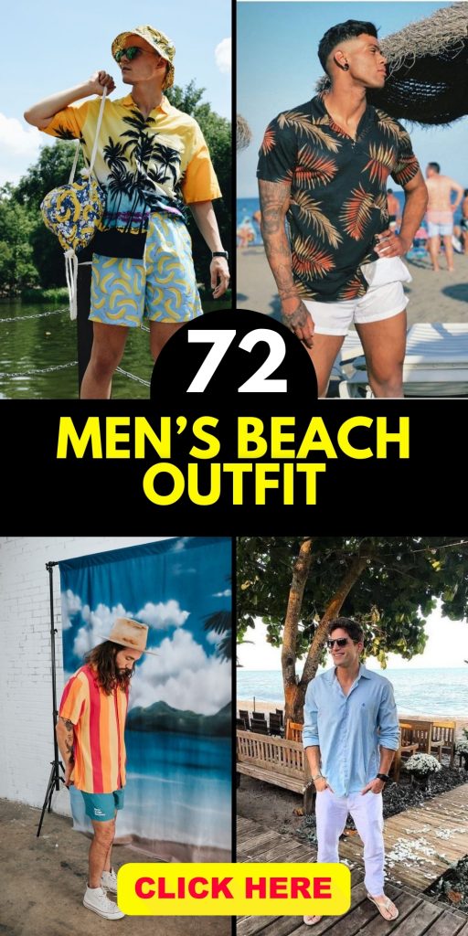 Men's beachwear trends and styles 2024 72 ideas