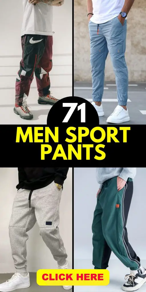 Men's joggers fashion: Style and comfort 71 ideas